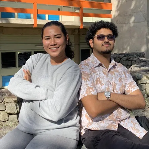Anav Chand with Loni Tuungahala